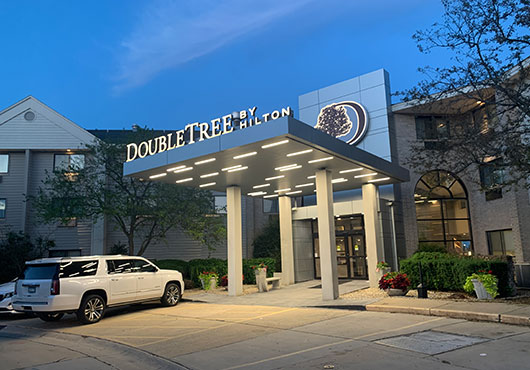 Herb Katt, Owner of Katt Construction, LLC and former Owner of Katt Construction Corp., headed up this large renovation project for DoubleTree by Hilton Hotel, which included gutting and renovating all 125 rooms, the lobby and restaurant, as well as many exterior improvements. 